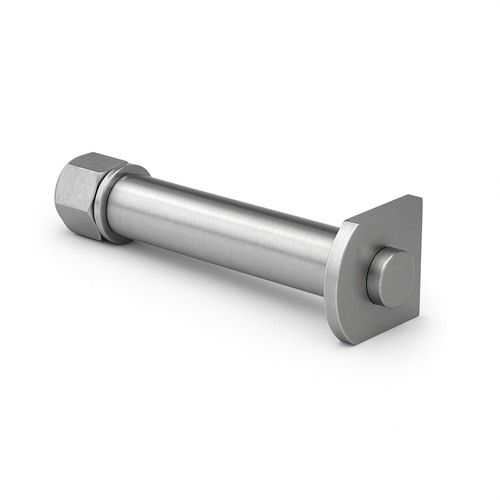 Bolt Ø38x236L u. smøring & u. låsehul